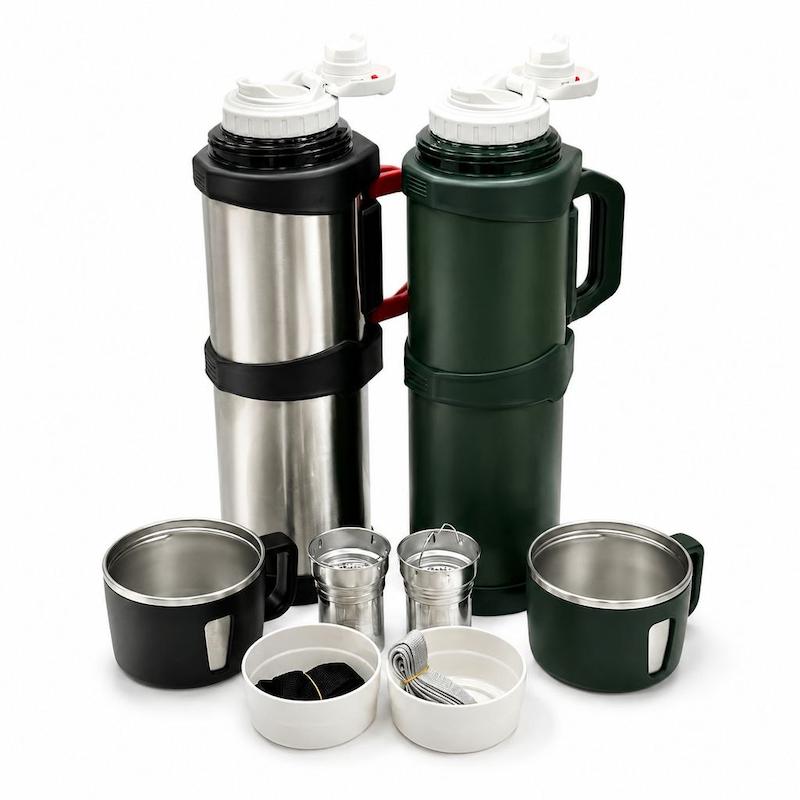 فلاسک با نگهداری 24 ساعت همراه با لیوان JH-6238 2500ML