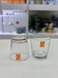 لیوان ساده لبه طلایی برند DELI GLASS