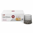 لیوان دودی لوزی از برند DELI GLASS