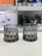 لیوان دودی لوزی از برند DELI GLASS
