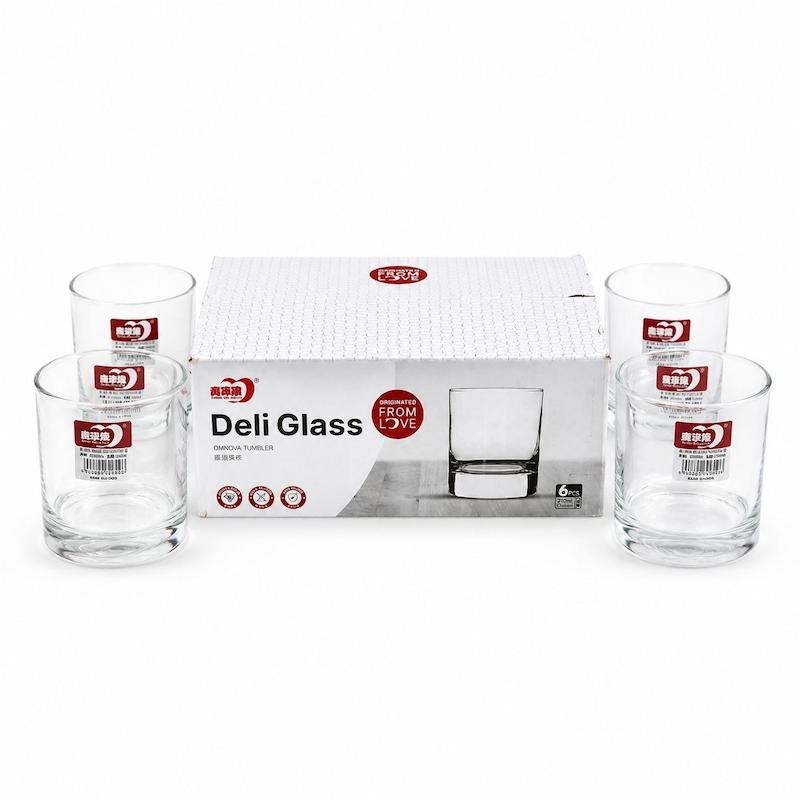 لیوان ساده کوچک شفاف از برند DELI GLASS