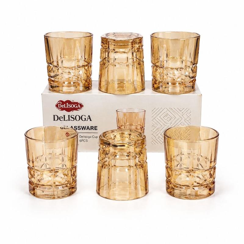 لیوان کوچک بژ برند DELI GLASS