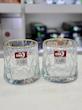 لیوان لوزی لبه طلایی برند DELI GLASS