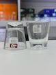 لیوان استوانه ای با طرح کوه در کف کار از برند deli glass