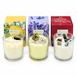 شمع لیوانی معطر با 3 رایحه متخلف 