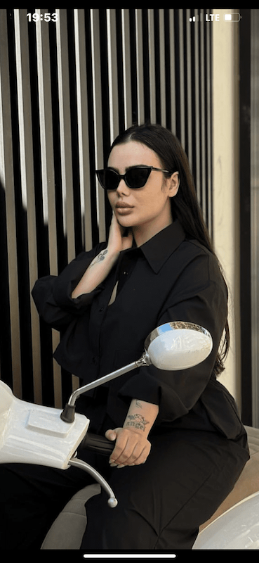 عینک گربه ای تیز