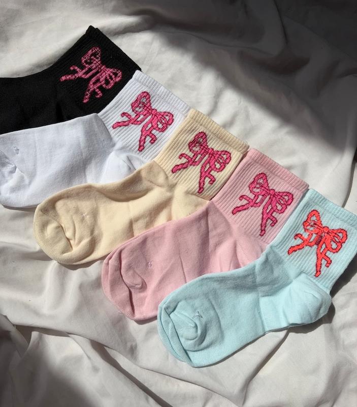 جوراب نیم ساق پاپیونی 🎀