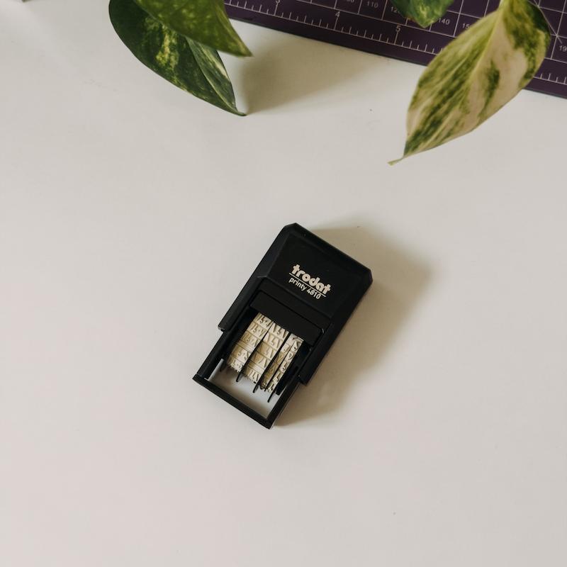 مهر تاریخ زن Trodat 4810
