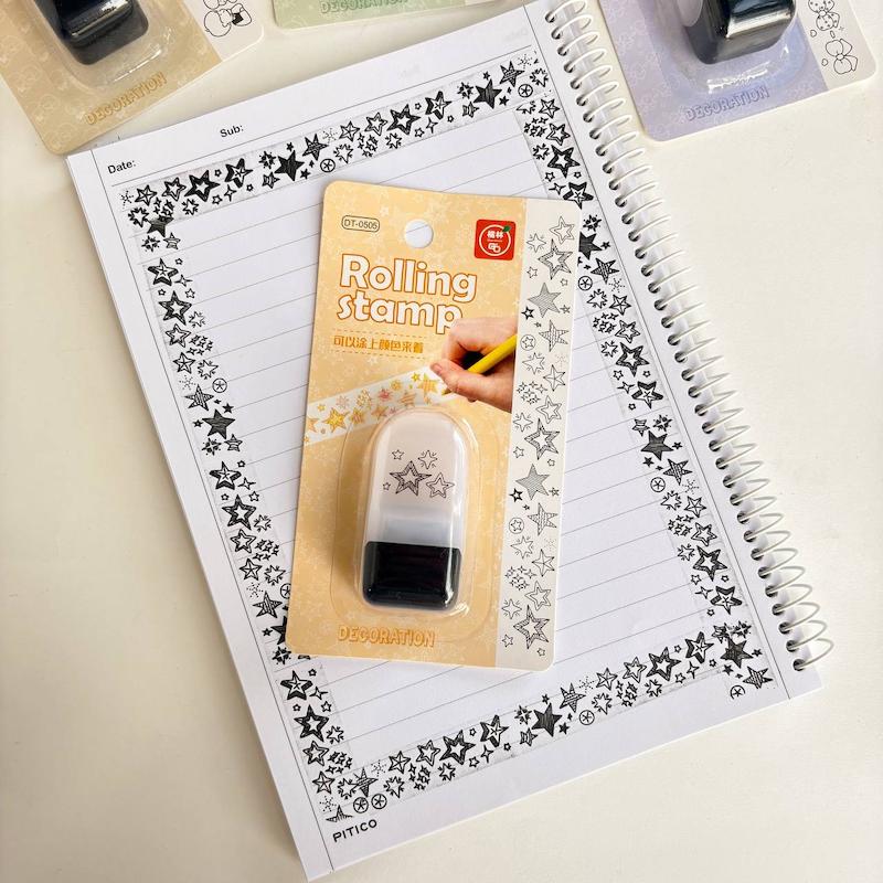 مهر غلتکی حاشیه زن 