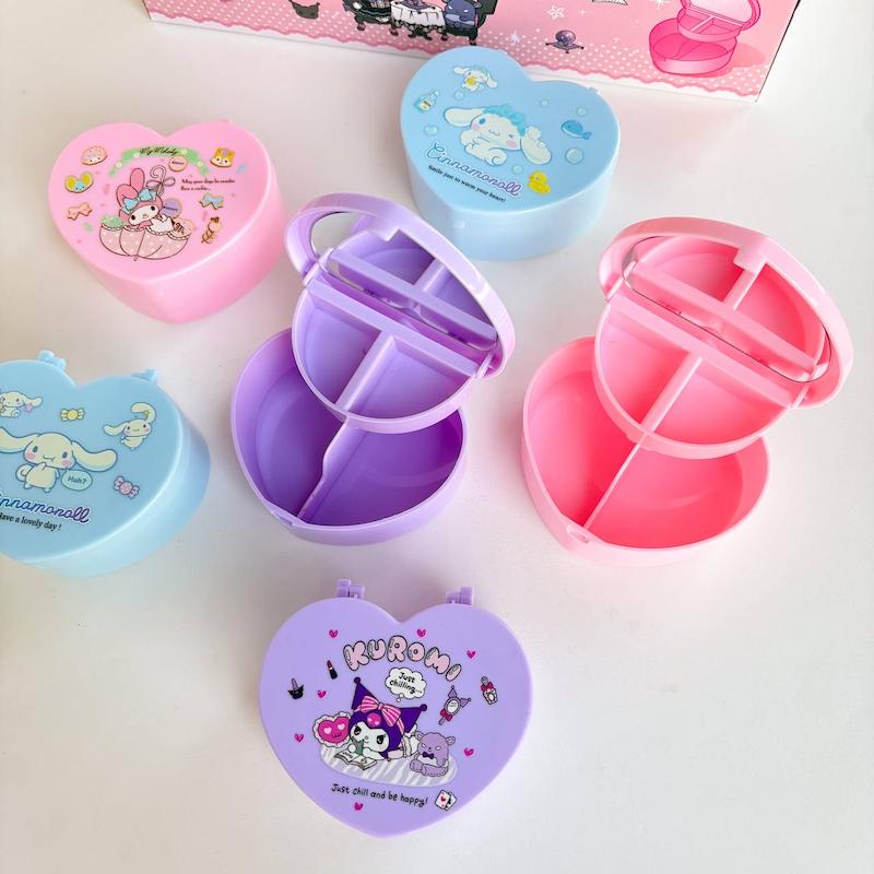 جاجواهری قلبی آینه دار