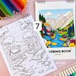 دفتر رنگ آمیزی (کالکشن طبیعت و دکوراسیون)