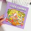 دفتر رنگ آمیزی cozy & cute