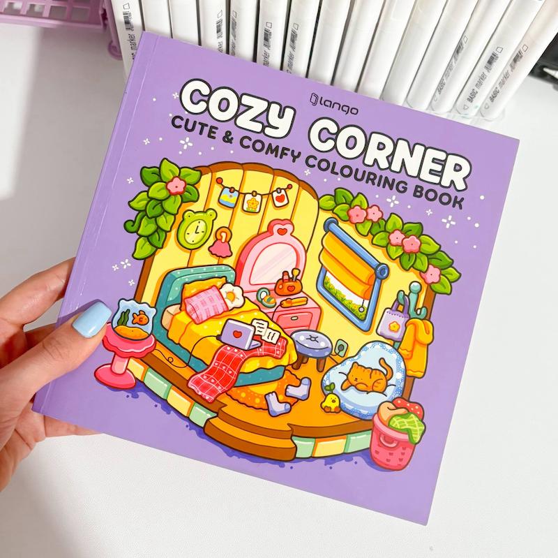 دفتر رنگ آمیزی cozy & cute