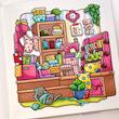 دفتر رنگ آمیزی cozy & cute