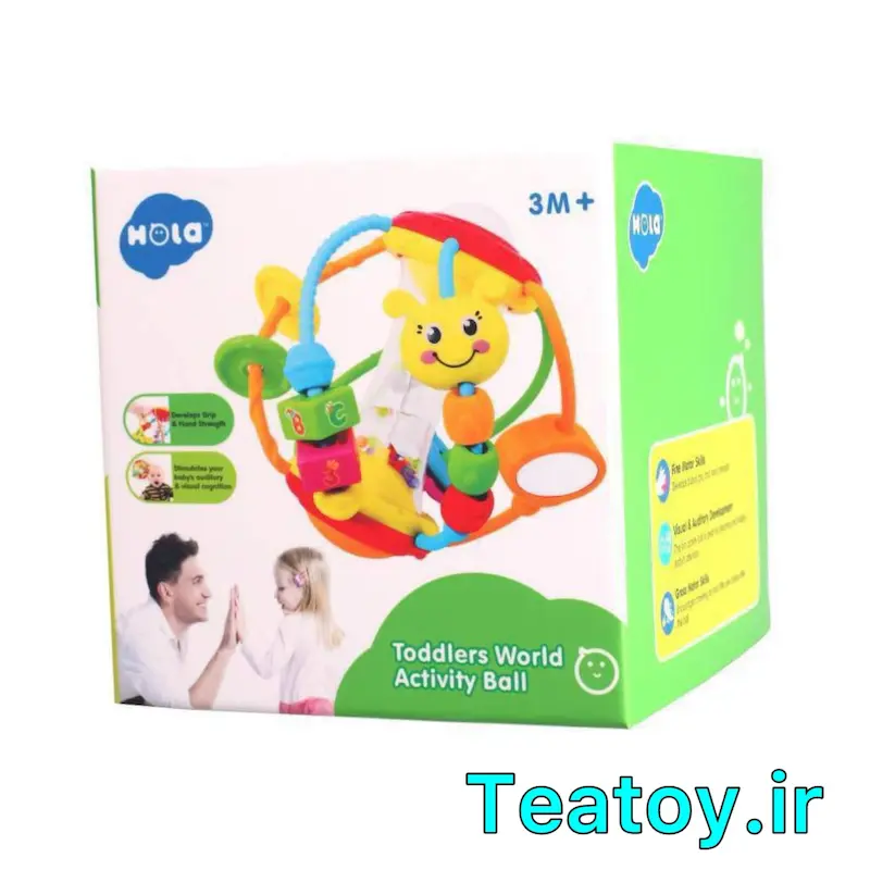  جغجغه چرخشی کودک هلی‌تویز کد 929