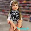  عروسک سیلیکونی ۳۰ سانتی‌متری 
