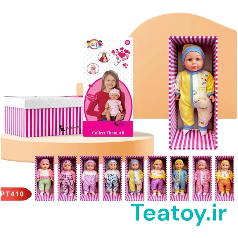 عروسک نوزاد موزیکال کد ۴۱۰