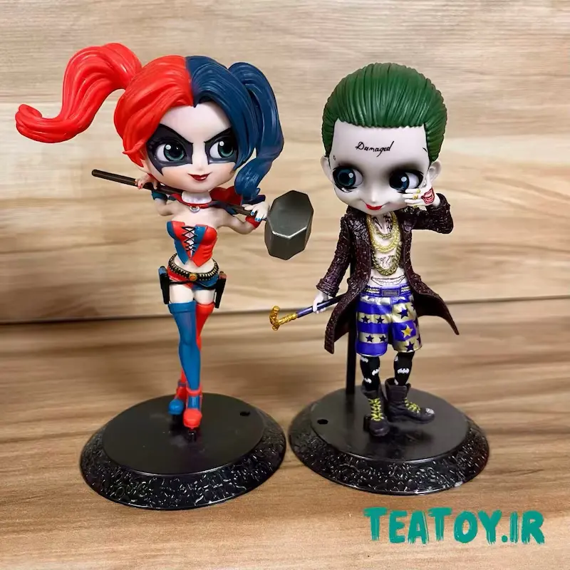 ست فیگور کیوپوسکت هارلی کویین و جوکر 