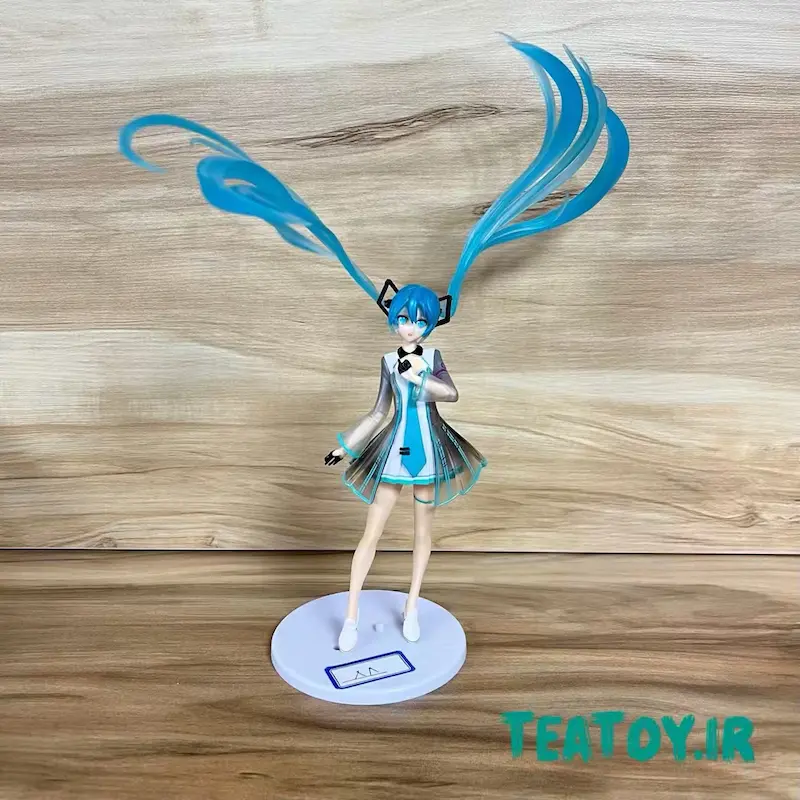 فیگور دختر انیمه موهای آبی هاستونو
