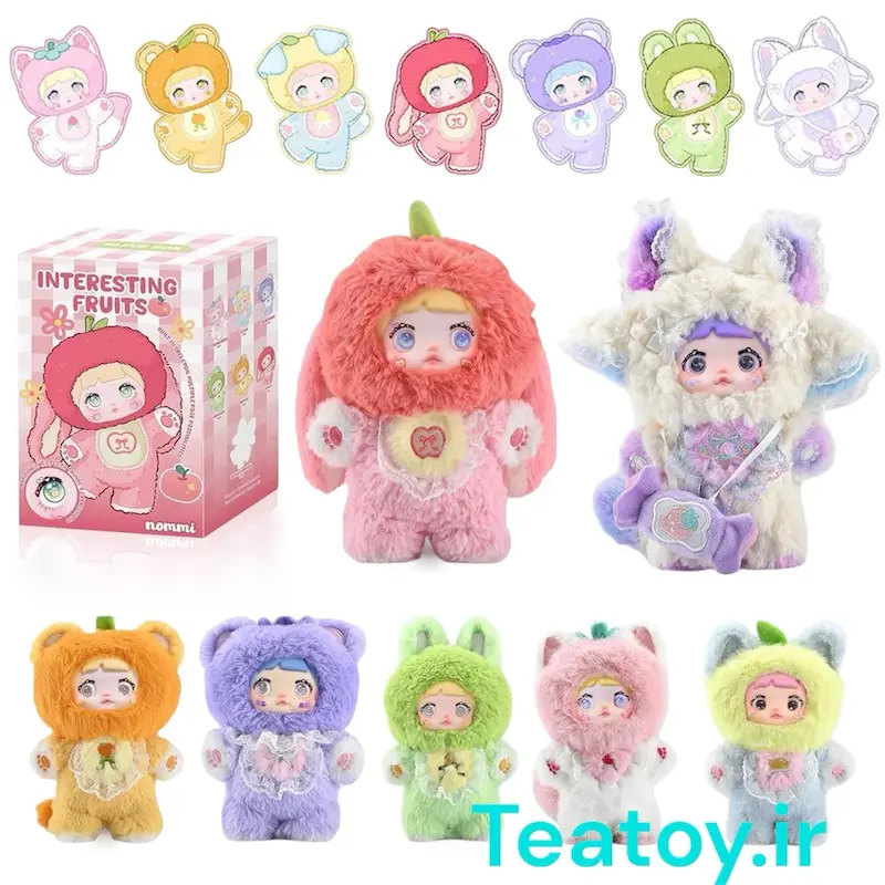 بلایند باکس سورپرایزی عروسک نومی میوه‌ای 
