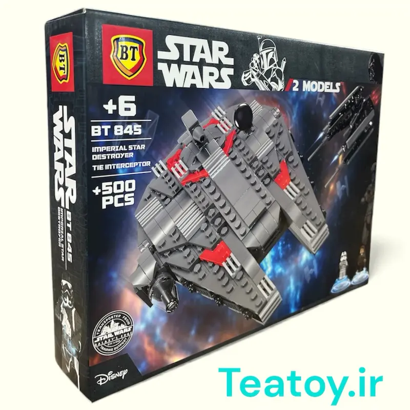 لگو سفینه دو مدل استاروارز BT845 