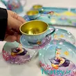 ست چای‌خوری تمام فلزی طرح پری دریایی ۶۲۰.۳ 