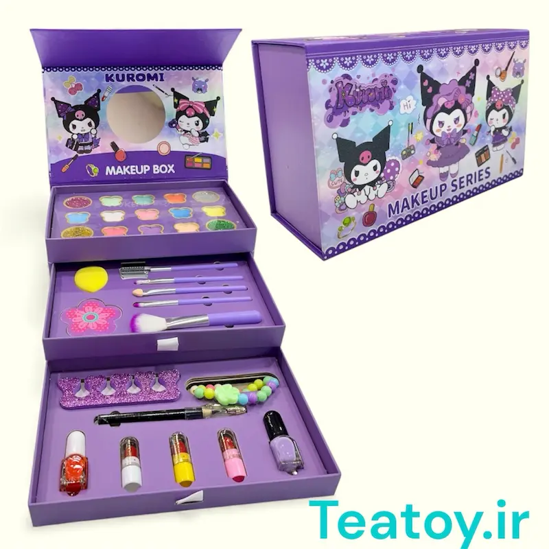 ست آرایشی کامل کودک طرح کرومی کد ۵۲۹۵ 