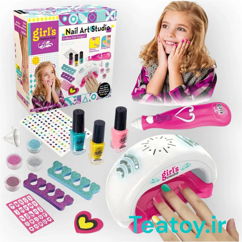 استمپر ناخن کودک به همراه خشک کن کد 369
