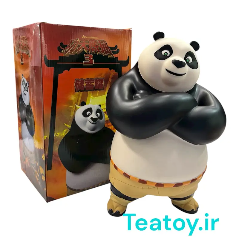 قلک عروسک پاندای کونگ‌فوکار کد ۶۱۳۰۶