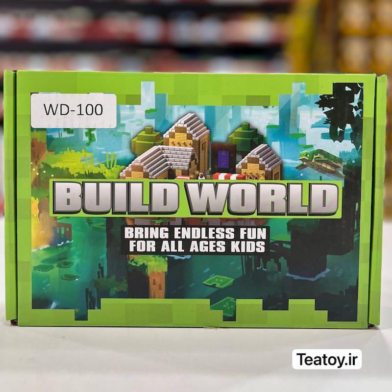 لگو مگنت ماینکرافت ۱۰۰ قطعه به همراه آدمک – ساختنی مغناطیسی طرح Minecraft