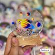چراغ خواب کریستالی طرح فضانورد قطر ۱۰ سانتی‌متر