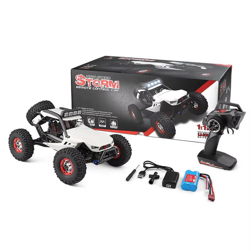 ماشین کنترلی آفرود سرعتی WLTOYS 12429 براشلس | بدنه فلزی، 4WD، مقیاس 1/12