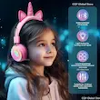 هدفون دخترانه طرح یونی‌کرن تک‌شاخ کد ۹۰۲