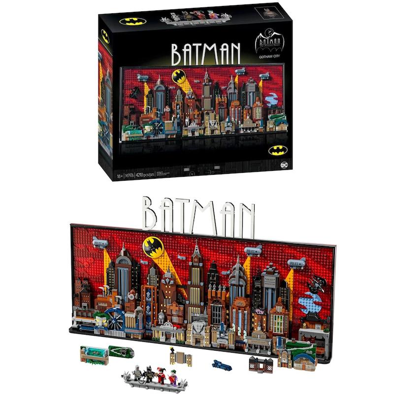 لگو شهر گاتام مدل Gotham City کد M7976 لگو شهر بتمن