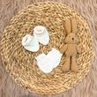 ست پاپوش و دستکش نوزادی بی بی فورلایف baby4life