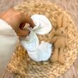 ست پاپوش و دستکش نوزادی بی بی فورلایف baby4life
