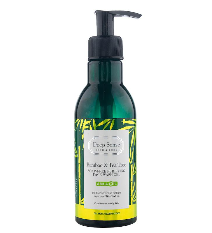 ژل شستشوی صورت بامبو و درخت چای دیپ سنس حجم ۲۵۰ میل Deep Sense