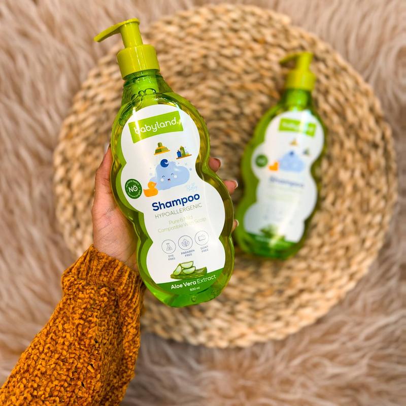 شامپو سر بی بی لند ۵۰۰ میل آلوئه ورا aloe vera extract 