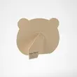 قاب عکس کودک رزبرن لاولی بیر Lovely Bear