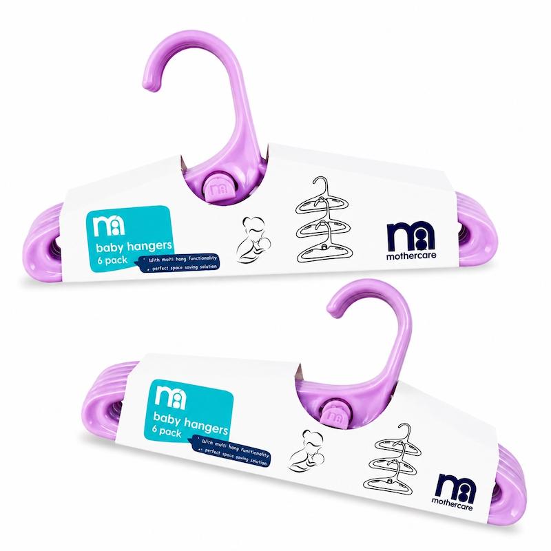 چوب لباسی نوزاد ۶ عددی مادرکر mothercare