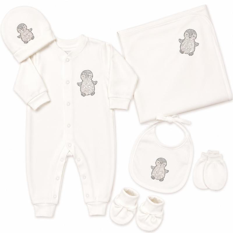 گیفت ست بیمارستانی نوزادی مادرکر mothercare طرح پنگوئن