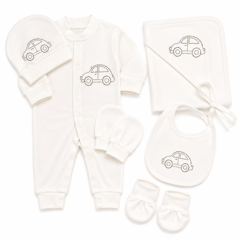 گیفت ست بیمارستانی نوزادی مادرکر mothercare طرح ماشین 