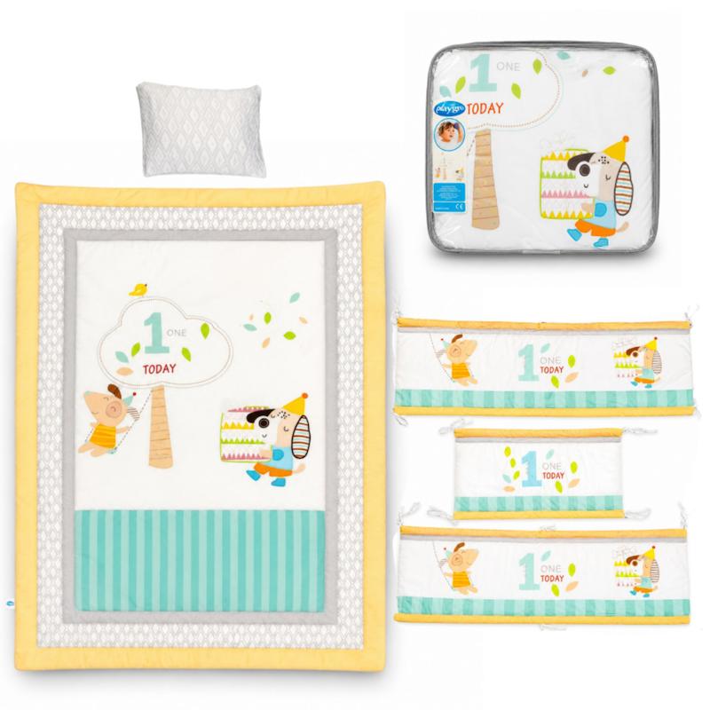 روتختی نوزاد ۷ تکه پلی گرو طرح تولد playgro 