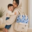 ساک کوله ای چرم نوزادی کوکالو طرح کاج