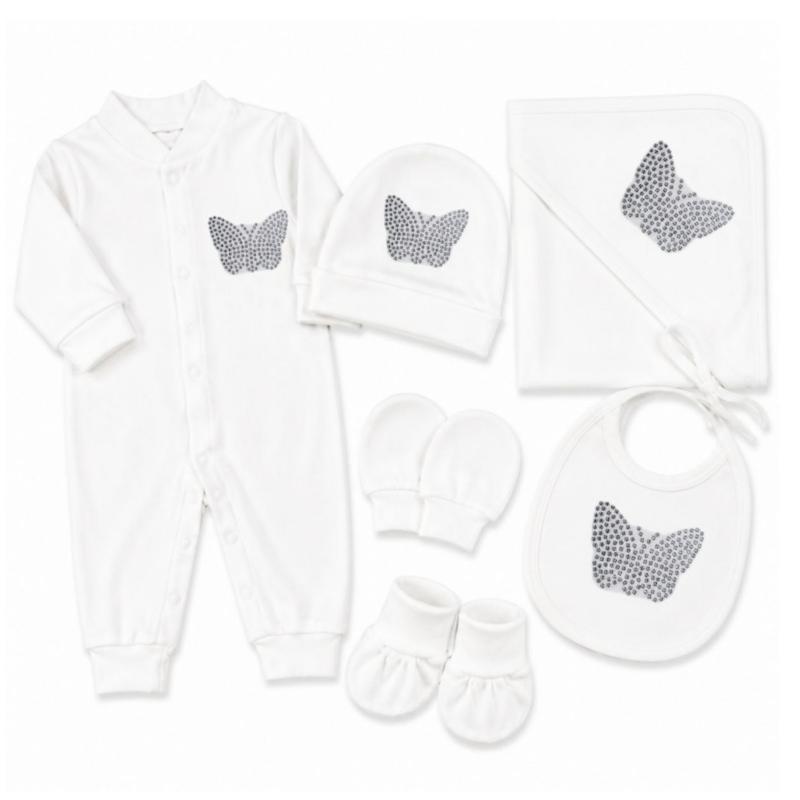 گیفت ست بیمارستانی نوزادی مادرکر mothercare طرح پروانه