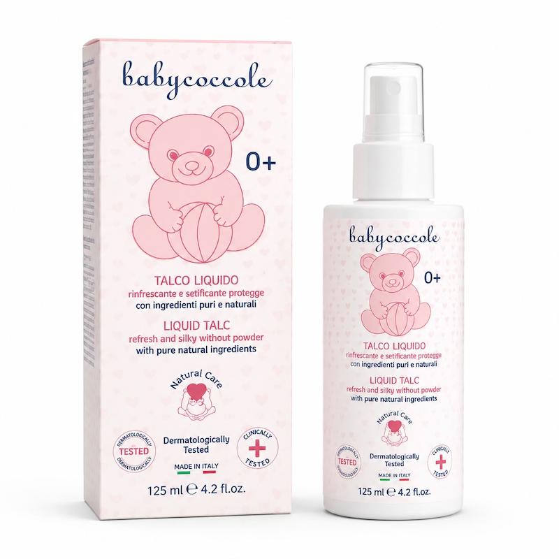 پودر تالک مایع بی بی کوکول baby cocole liquid talc