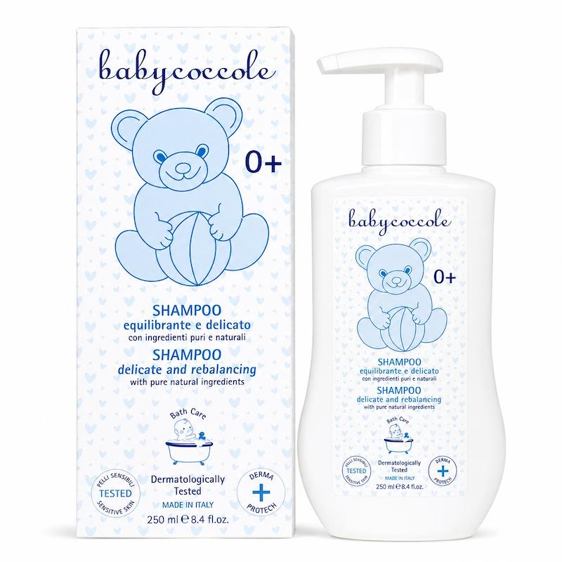 شامپو سر بی بی کوکول حجم ۲۵۰ میل baby cocole shampoo