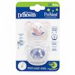 پستانک دو عددی ۰-۶ ماه شب تاب دکتر براونز Dr Brown's Glow in the dark 0-6m