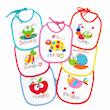 پیشبند حوله ای ضد آب نوزادی ۷ عددی بیبی فورلایف baby 4 life