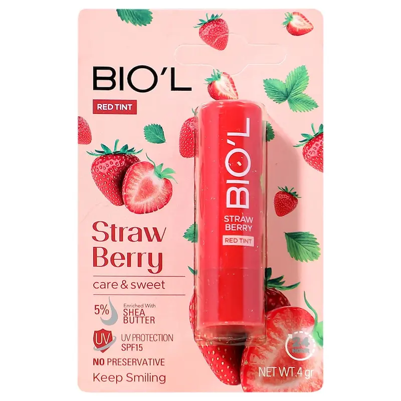 بالم لب توت فرنگی بیول BIO’L